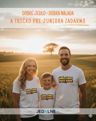 🍔💛 GOOD FOOD = GOOD MOOD! 💛🍔 AKCIA 2+1 🔥 Po slovensky „dobré jedlo = dobrá nálada“ — a úprimne, nie je to tak aj v živote?...